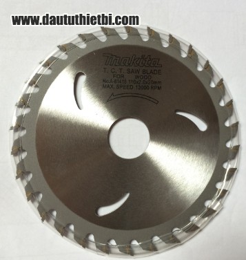 Lưỡi cưa gỗ  Makita  A81617 đường kính 110 mm 