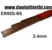 Que hàn Tig 80S-B6 ER80S-B6 đường kính Ф 2.4 mm ER80S-B6