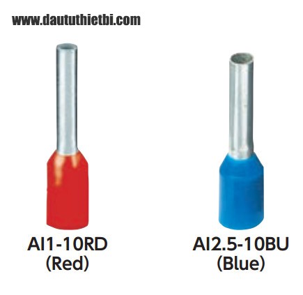 Đầu cốt cos dạng kim cho dây tiết diện 1 mm2 hàng Đức Phoenix Contact mã AI1-8RD
